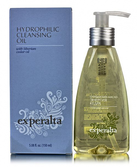 Experalta. Эксперальта. Очищающее масло "Энергия кедра". Двухфазное средство для умывания с кедровым маслом. Гипоаллергенно