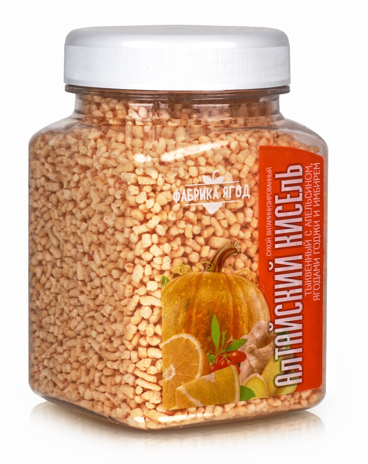 Алтайский кисель Тыквенный с апельсином, ягодами годжи и имбирем  250 гр.