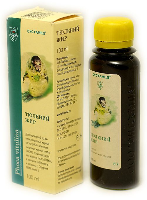 Омега 3 Тюлений Жир Купить
