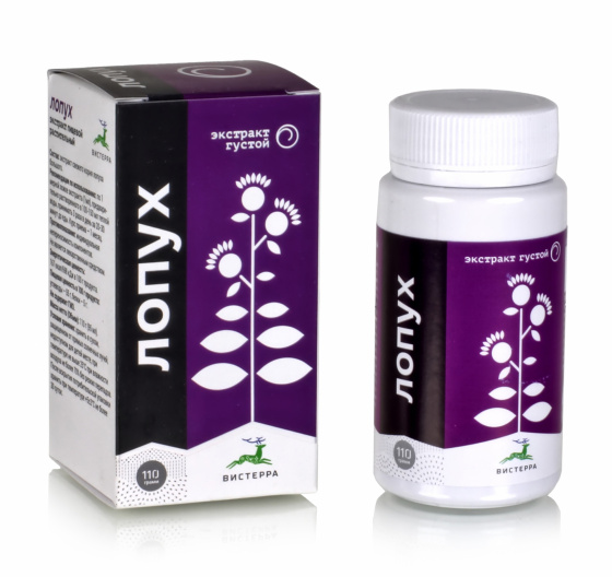 Экстракт Лопуха густой, Вистерра 110гр.