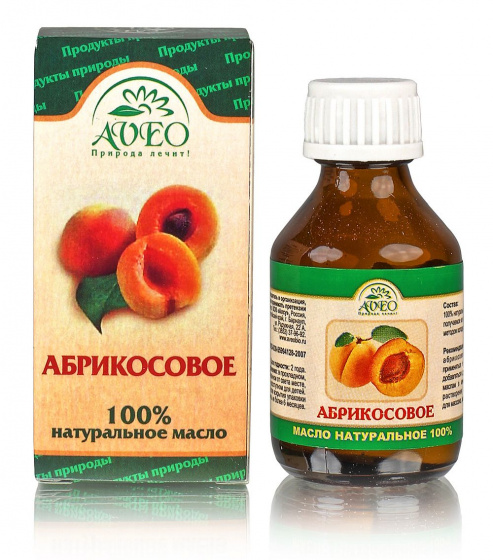 Масло абрикосовое косметическое. Алтайское
