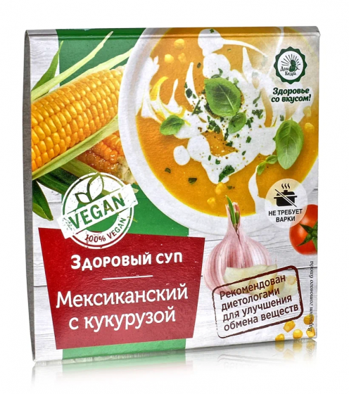 Суп быстрого приготовления / Мексиканский с кукурузой / 30г.