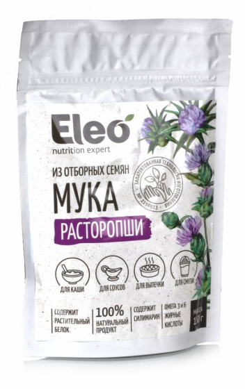 Мука расторопши 150гр. Eleo