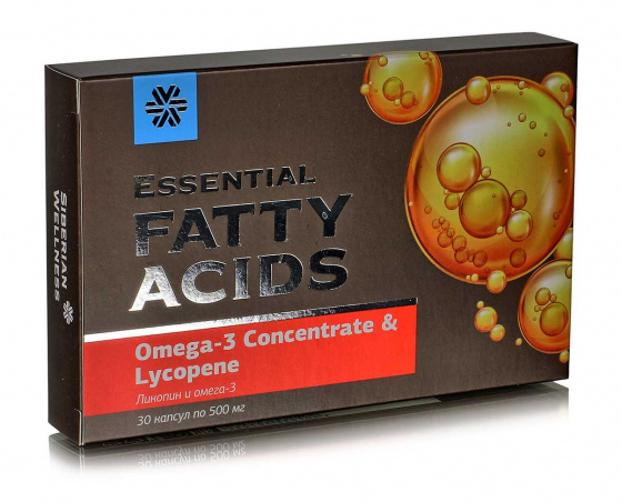 Ликопин и Омега 3, 30 капс / серия Тримегавитал / атеросклероз / снижает холестерин