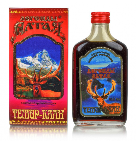 Пантовый фитобальзам Легенды Алтая "Темир-Каан" 250мл.