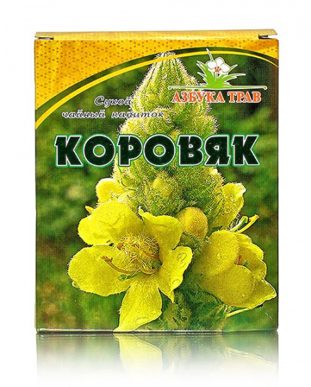 Коровяк (медвежье ухо), трава 20гр. Азбука трав