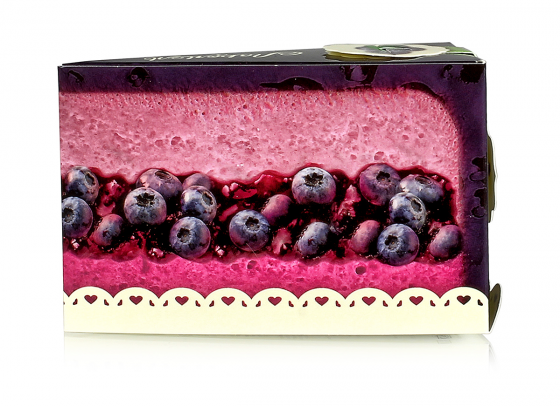 Мыло ручной работы "Черничный мусс" 60гр.