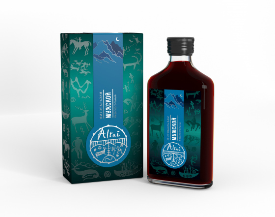 Фитобальзам АЛТАЙ "МУЖСКОЙ" 250мл