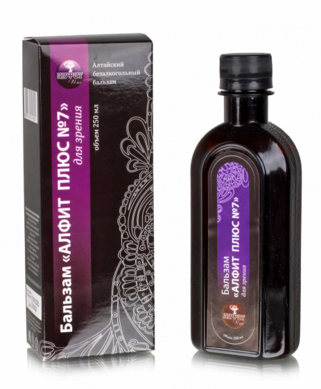 Бальзам  "Алфит Плюс-07", для зрения. 250 мл