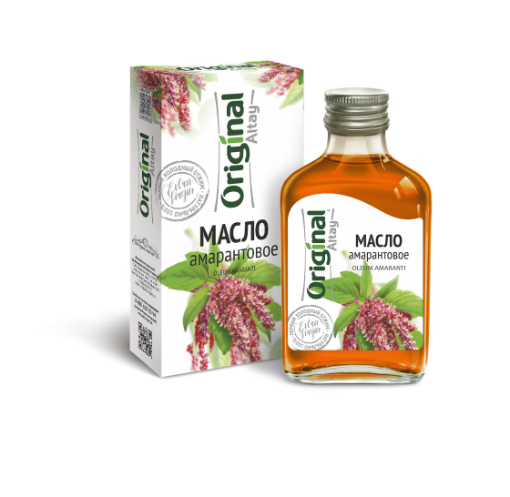 Масло амаранта, 100мл. Алтайское амарантовое масло. Original Altay