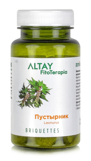 Пустырник 50г (25 брикетов по 2г).
