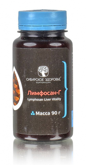 Лимфосан Г, фитосорбент печеночный, 90г