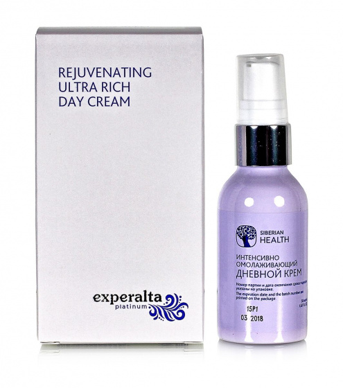Experalta Platinum. Интенсивно омолаживающий дневной крем 50мл.
