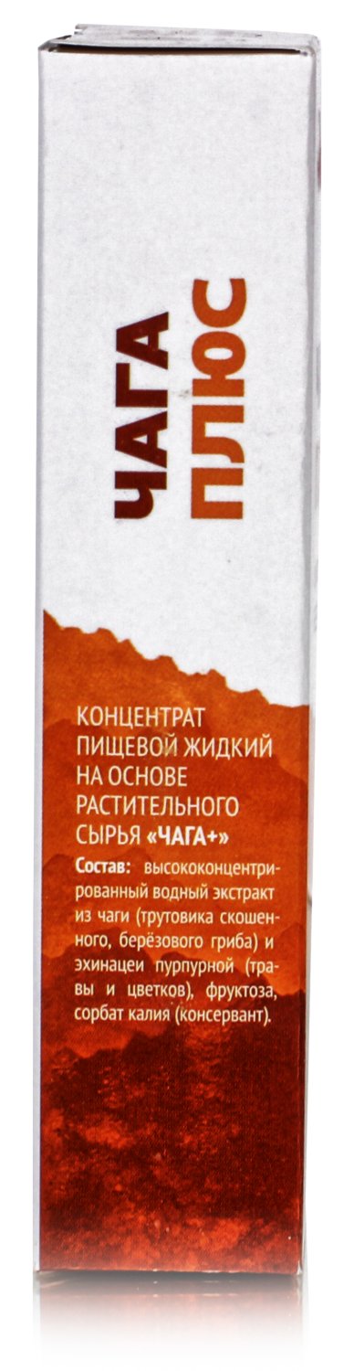 Фито бальзам Чага + без сахара 100мл Чага березовая натуральная, чага березовый гриб, алтайская чага