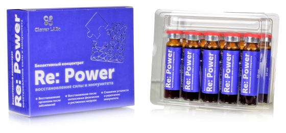 Биоактивный концентрат Power Восстановление силы и иммунитета, 10шт. по 10мл