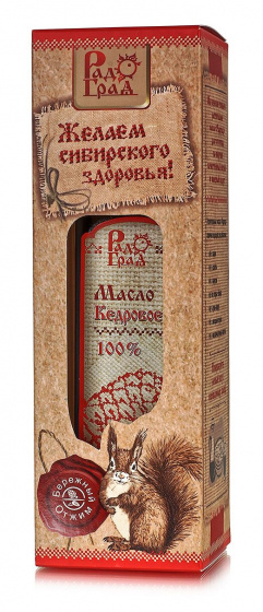Подарочный набор. Кедровое масло 250мл.
