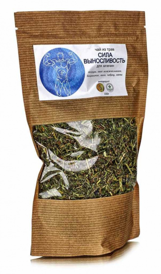 Травяной чай для мужчин. Сила. Выносливость. 100г