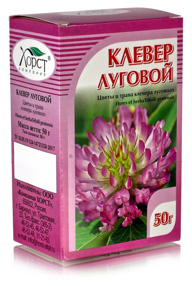 Клевер луговой, 50 гр
