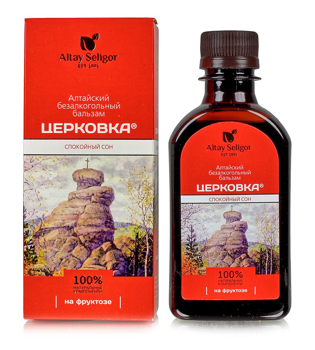 Церковка (Спокойный сон). Бальзам на фруктозе 200мл. купить в Москве в  одном из наших магазинов или с бесплатной доставкой по Москве в  интернет-магазине по низкой цене. Рецепты, применение, отзывы.