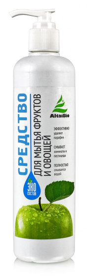 Средство для мытья фруктов и овощей, 400 мл (ЭКО-состав).