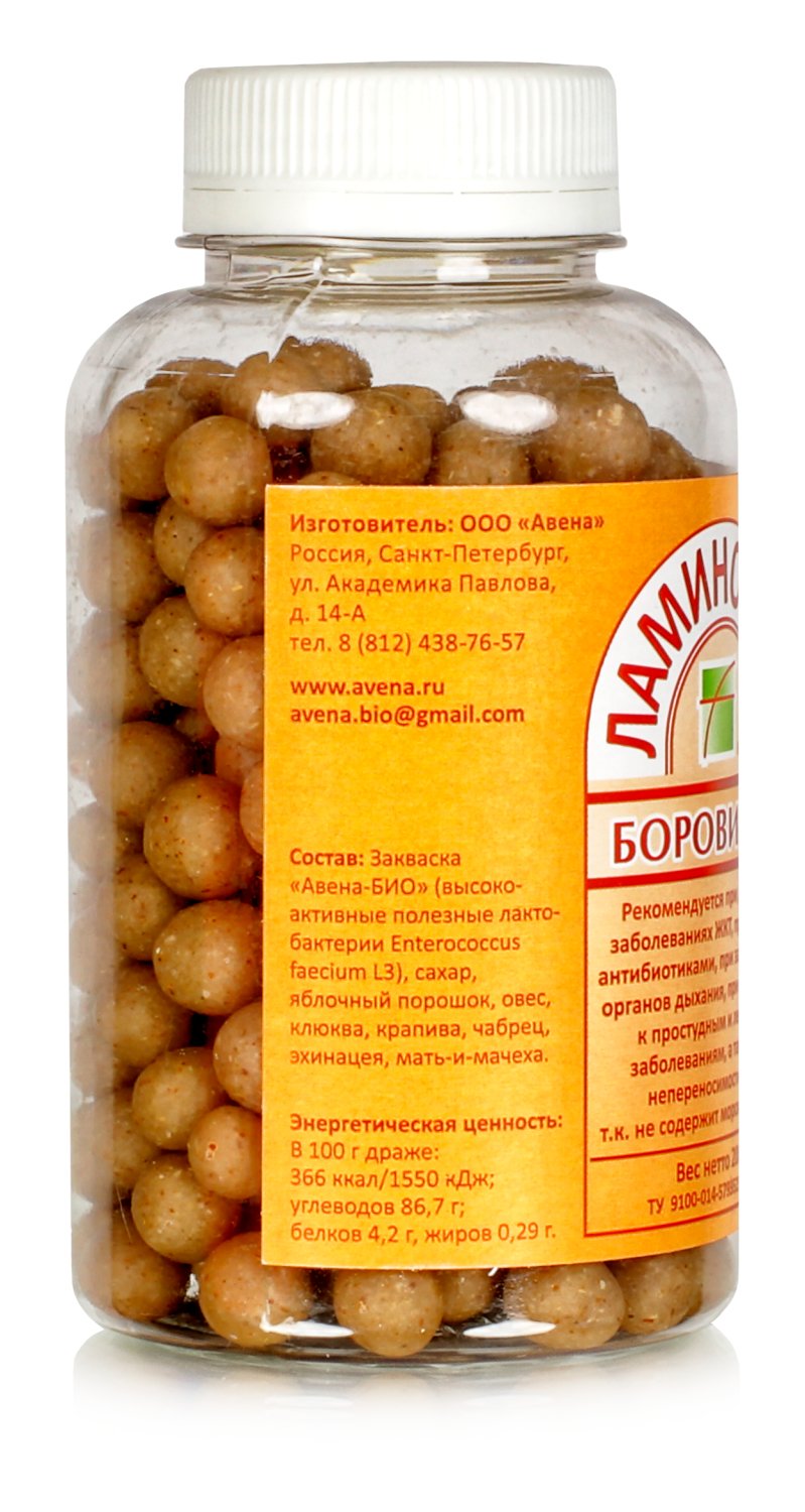 Синбиотик пребиотик и пробиотик Ламинолакт Боровичок при бронхо легочных заболеваниях, 200 гр