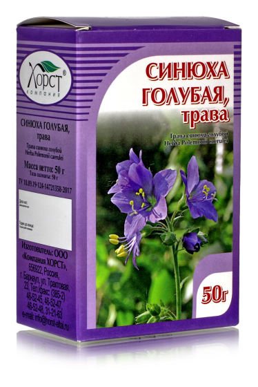 Синюха голубая трава 50гр успокаивающее, при язве, гастрите алтайские травы