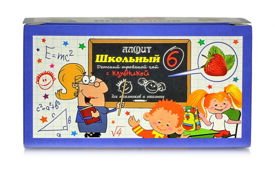 Алфит Школьный 06 (для улучшения зрения) 20 ф/п*2 г