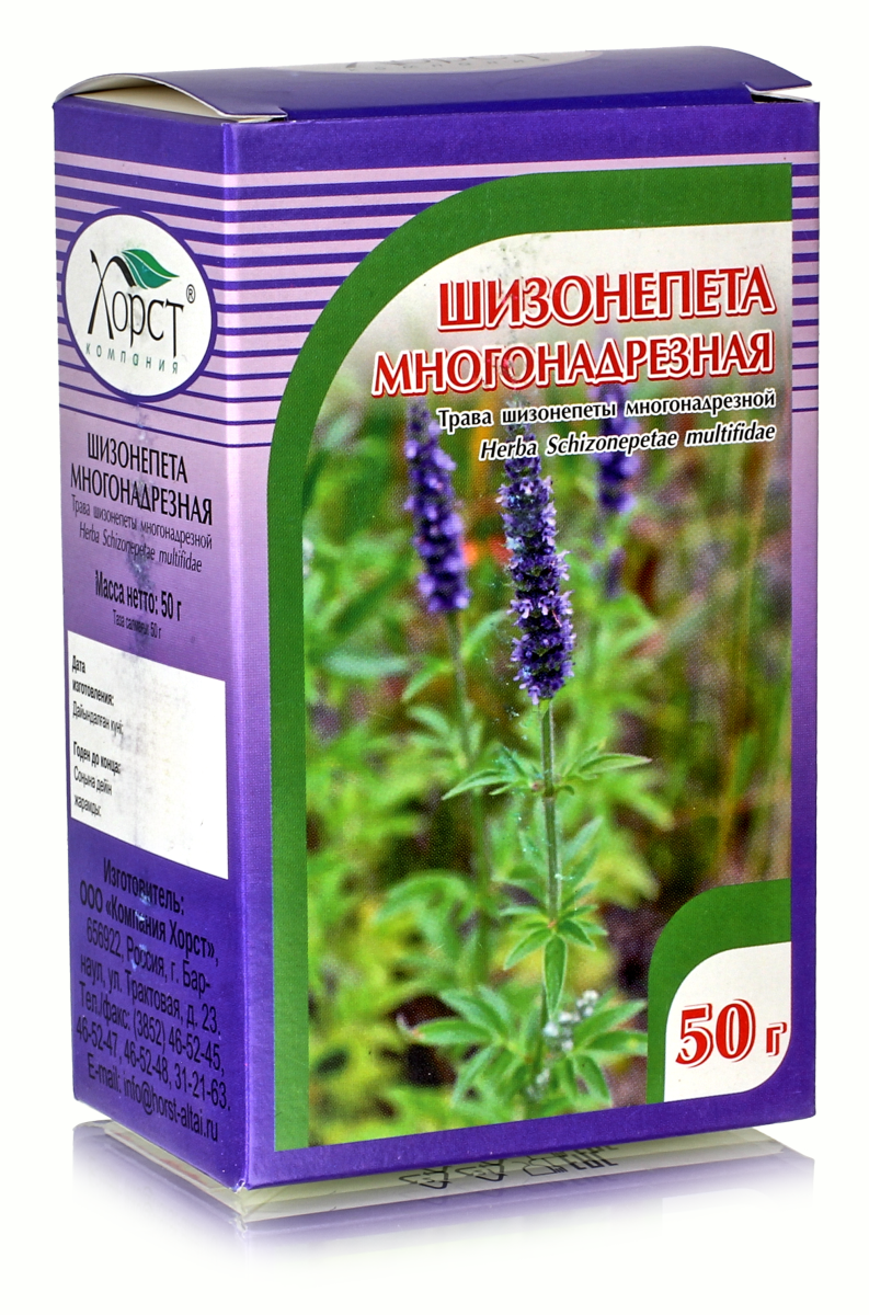 Шизонепета многонадрезная, трава 50гр. купить в Москве в одном из наших  магазинов или с бесплатной доставкой по Москве в интернет-магазине по  низкой цене. Рецепты, применение, отзывы.