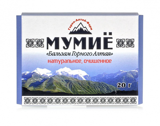 Мумие "Бальзам Горного Алтая" 20гр.