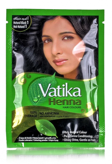 Хна для волос / VATIKA HENNA / черная / 10гр.
