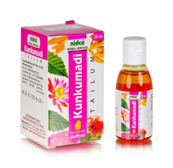 Масло для лица омолаживающее Кумкумади KUMKUMADI, 25мл. Индия