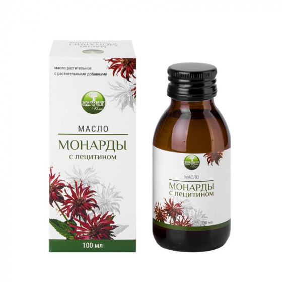 Масло Монарды с лецитином, 100мл.