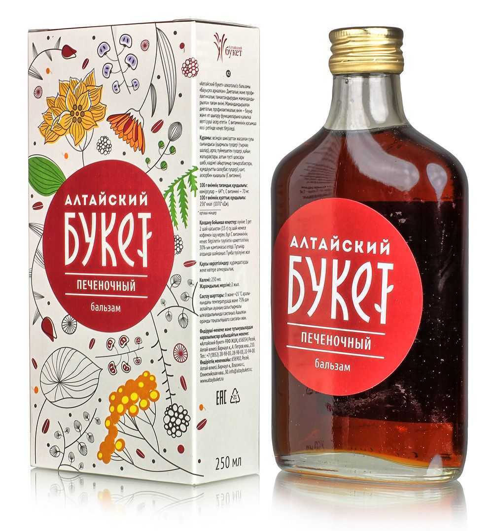 Бальзам "Печеночный" 250мл. Алтайский букет