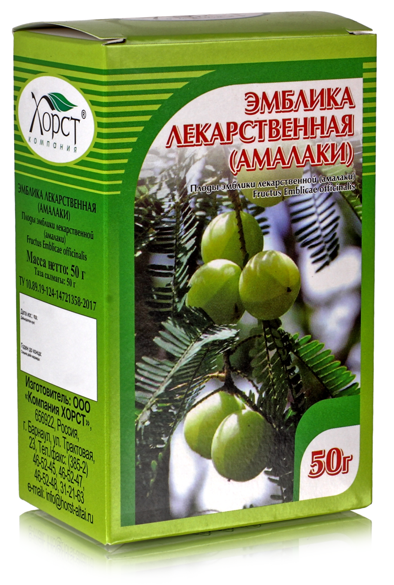 Эмблика лекарственная, амла, амалаки, 50гр купить в Москве в одном из наших  магазинов или с бесплатной доставкой по Москве в интернет-магазине по  низкой цене. Рецепты, применение, отзывы.