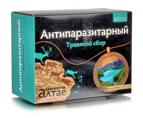 Травяной сбор "Антипаразитарный", №60*1,5г