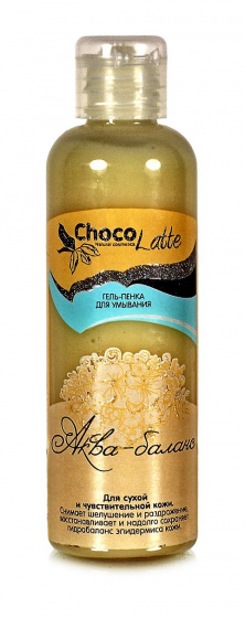 Гель-пенка для умывания "Аква-баланс". Для сухой и чувствительной кожи, 100 мл  Аромаджик