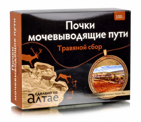 Травяной чай мочегонный Почки мочевыводящие пути 100 гр алтайские травы 