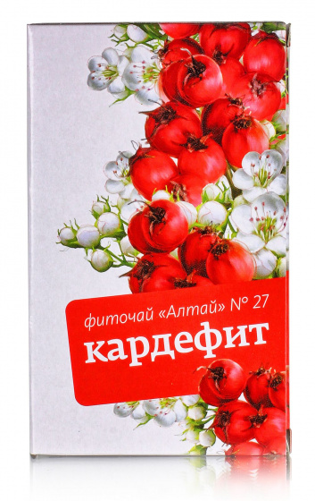 Фиточай Алтай № 27 "Кардефит". Для сердца. 30 ф/п