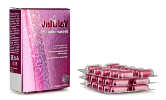 Валулав при нарушении сна ValulaV Slumbersweet, 30 табл