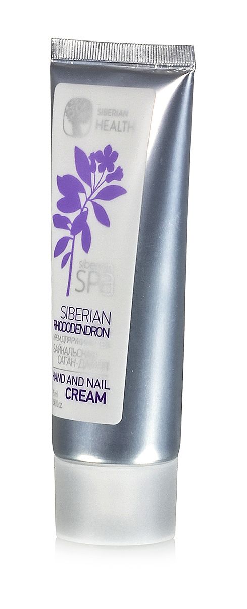 Siberian SPA Collection. Крем для рук и ногтей. Байкальская саган-дайля 75мл.