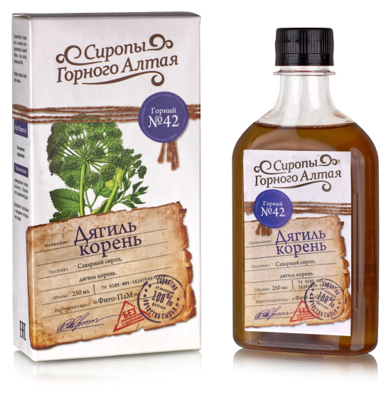 Дягиль Сироп Горный №42, 250мл