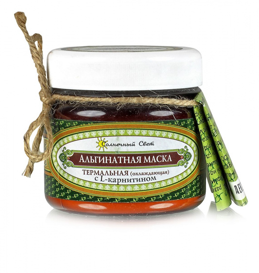 Альгинатная маска. Термальная с L-карнитином 100гр.