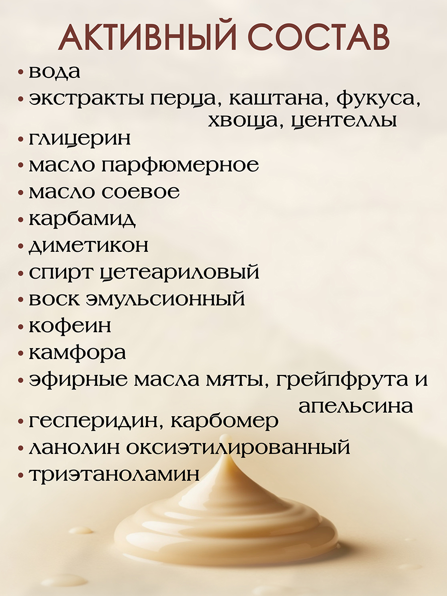 Интенсивное Похудение  ( 250 мл ) гель - крем антицеллюлитный