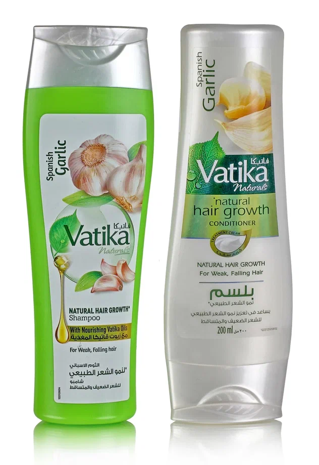 Шампунь / VATIKA GARLIC / Для ломких и выпадающих волос / 200мл.
