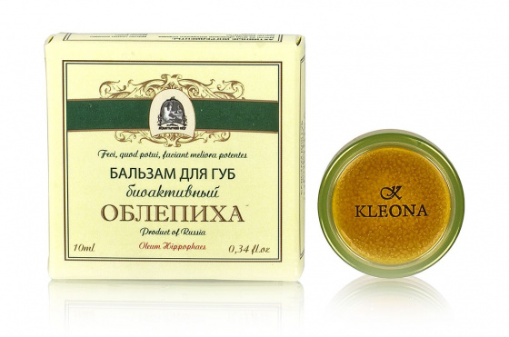 Бальзам для губ биоактивный "Облепиха" 10мл.