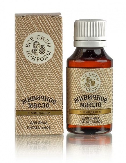 Масло "Живичное с миндалем" (для лица питательное) 30мл. С живицей кедра
