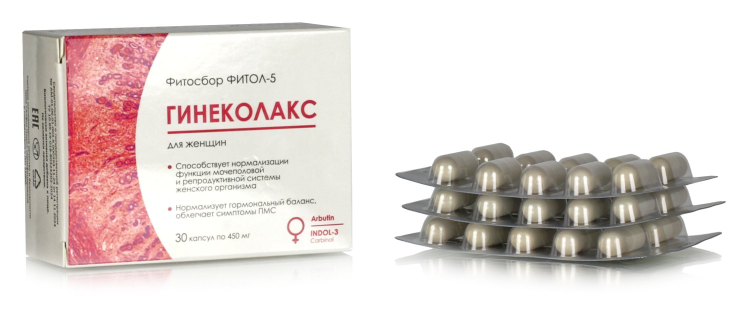 Фитол 5 "Гинеколакс" фитосбор в капсулах, 30 капс