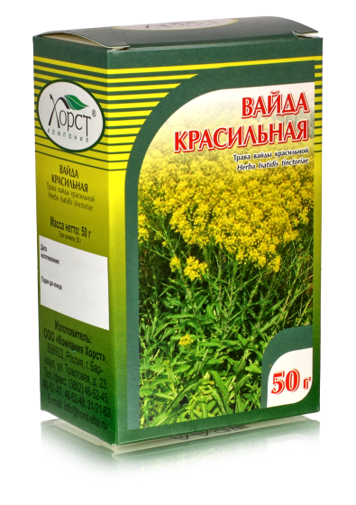 Вайда красильная, трава 50гр. купить в Москве в одном из наших ...