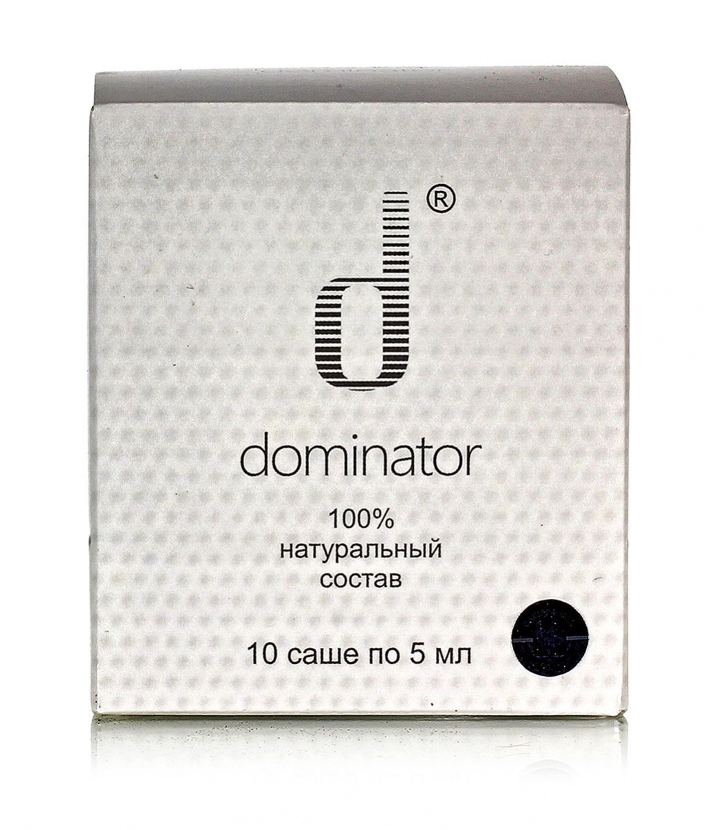 Dominator (противогрибковый комплекс для органов мужчин) 10 саше-пакетов по  5мл. купить в Москве в одном из наших магазинов или с бесплатной доставкой  по Москве в интернет-магазине по низкой цене. Рецепты, применение, отзывы.