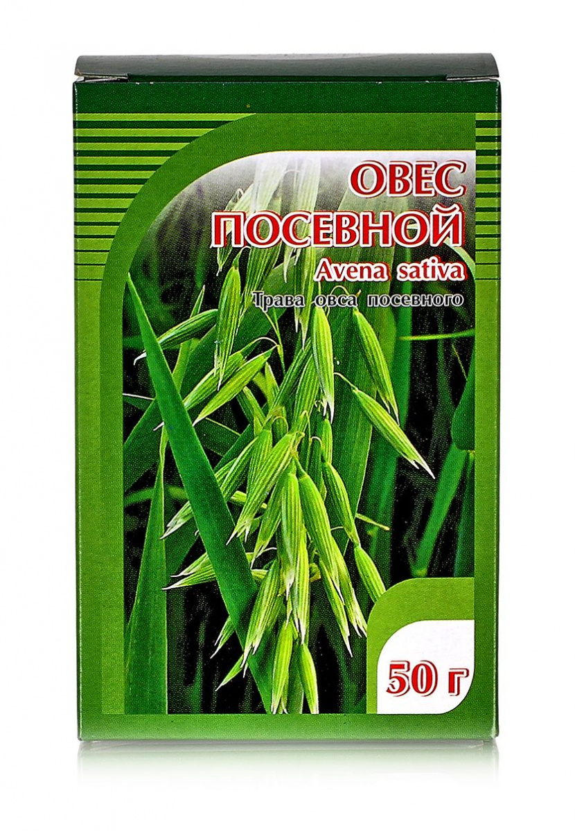 Овес посевной, трава 50гр.